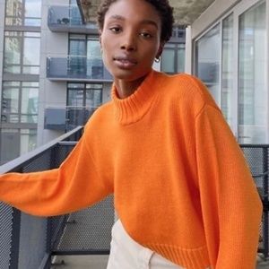 Aritzia Wilfred Free Cropped Sweater